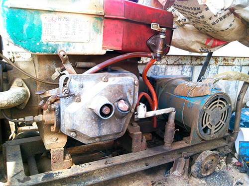 伊金霍洛单杠柴油机发电机出租